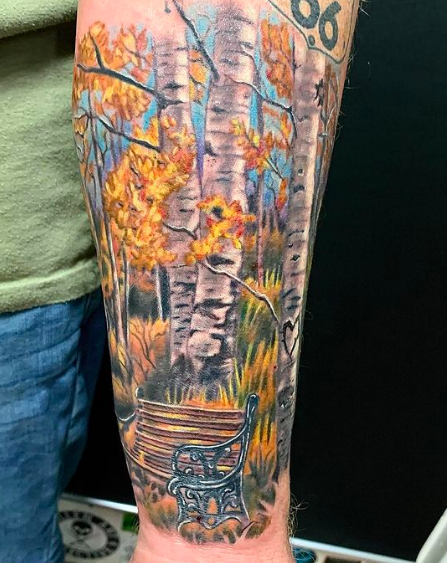 Tattoos - Fall Trees - 142439